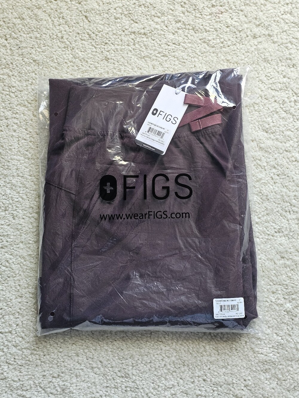 Figs Espresso Isabella Scrub Pants